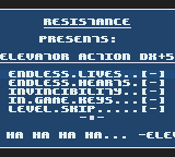 TrainerMenu 4 - Nintendo GBC,  Image
