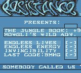 TrainerMenu 2 - Nintendo GBC,  Image
