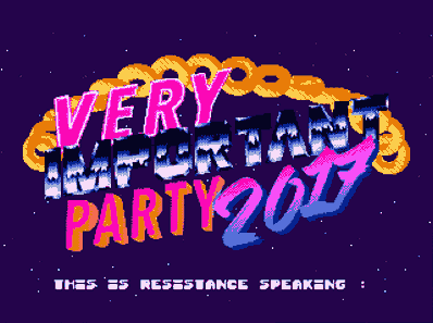 VIP 2017 Invitation by Resistance & Popsy Team,  Image