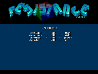 Cracktro 5 Amiga,  Image