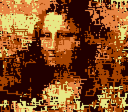 Mona in 345 bytes,  Image
